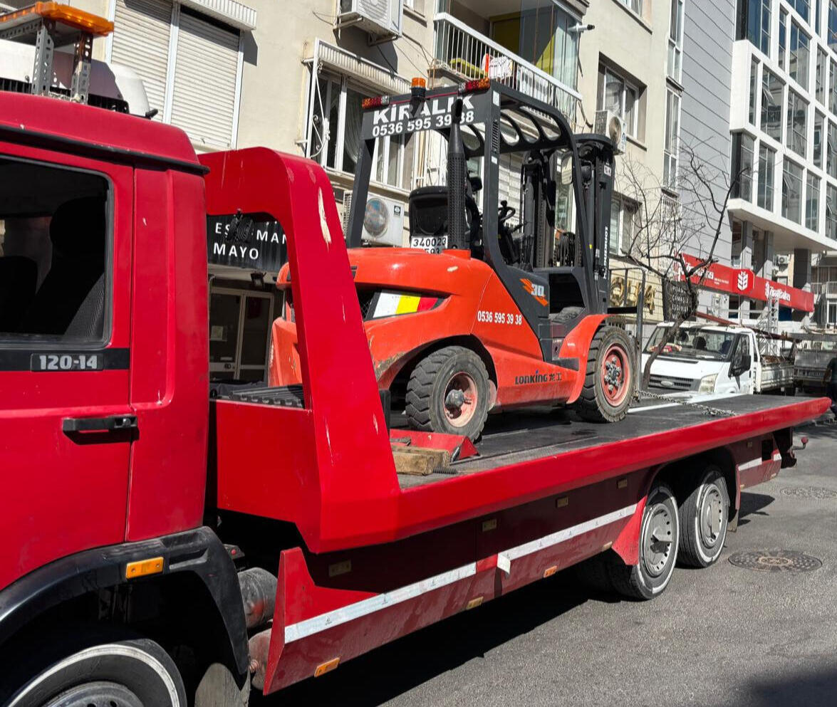 Oto kurtarma ve yol yardım İzmir Bornova'da Görkemli Kurtarıcı oto kurtarma ve yol yardım aracı
